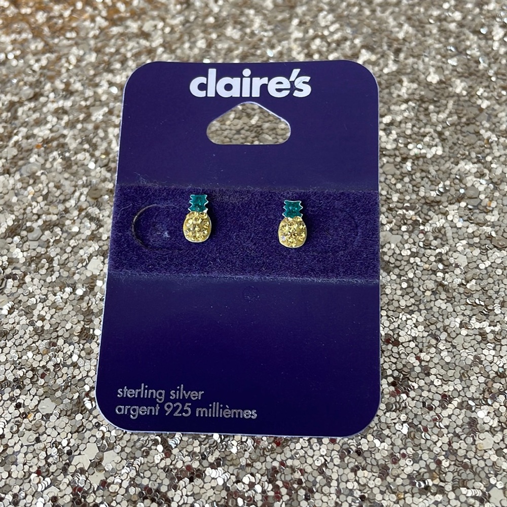 Pineapple earrings